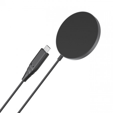 Безжично MagSafe зарядно CHOETECH 15W за iPhone 12 / 13 / 14 (T518-F-BK) черно
