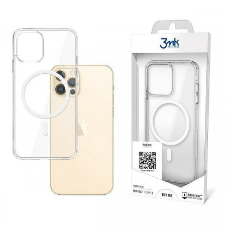 Гръб 3mk MagCase - iPhone 12 Pro Max прозрачен