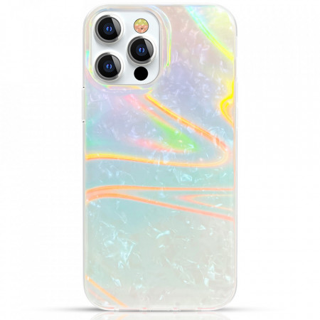 Гръб KINGXBAR Shell - iPhone 13 Pro бял