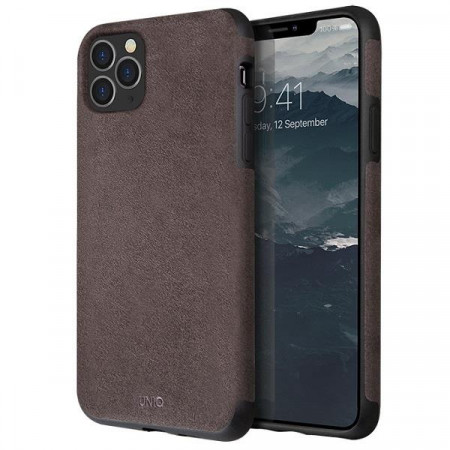 Гръб UNIQ Sueve - iPhone 11 Pro топло сив
