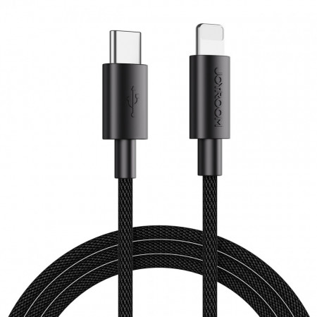 Кабел за зареждане и данни JOYROOM Durable USB Type C към Lightning Fast Charging Data 20W 2m (S-2024M13) черен