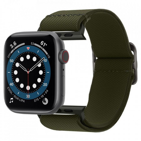 Каишка за часовник SPIGEN Fit Lite - Apple Watch 44mm SE / 44mm Series 6 / 44mm Series 5 / 44mm Series 4 / 42mm Series 3 / 42mm Series 2 каки