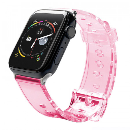 Каишка за часовник Strap Light - Apple Watch 40mm Series 6 / 40mm Series 5 / 40mm Series 4 / 38mm Series 3 / 38mm Series 2 червен