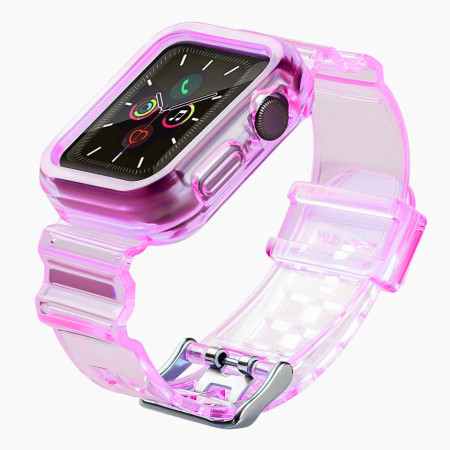 Каишка за часовник Strap Light Set - Apple Watch 38mm Series 3 / 38mm Series 2 червен