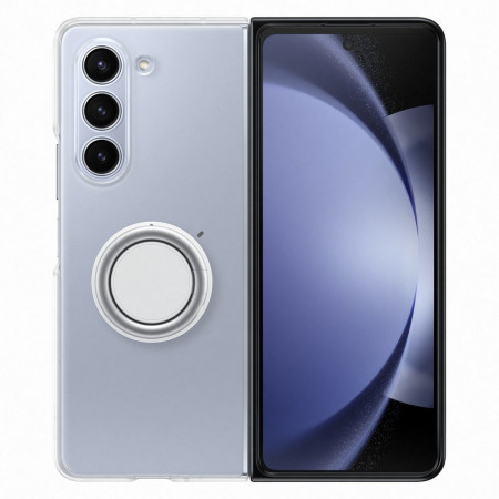 Калъф с държач Silicone Gadget - Samsung Galaxy Z Fold5 прозрачен