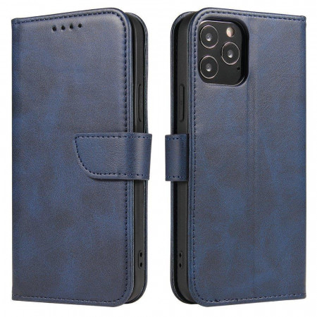 Калъф тип книга Magnet Elegant - Xiaomi Redmi Note 11S / Note 11 син