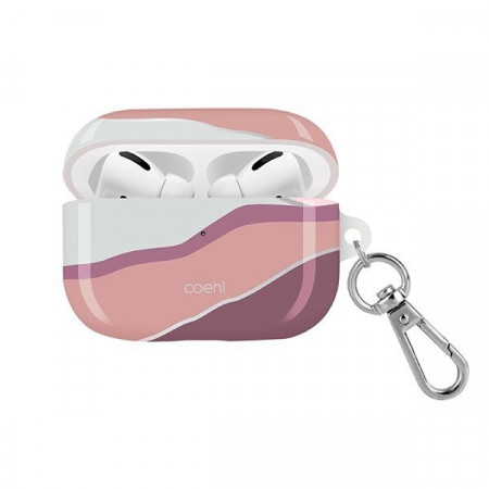 Калъф UNIQ Coehl Ciel AirPods Pro розов