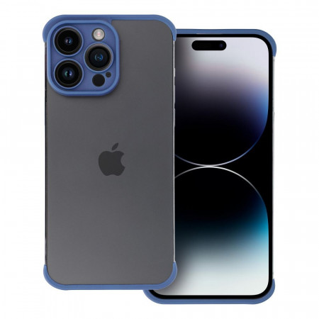 Комплект бъмпери и защита за камерата Mini Bumpers - iPhone 15 Pro син
