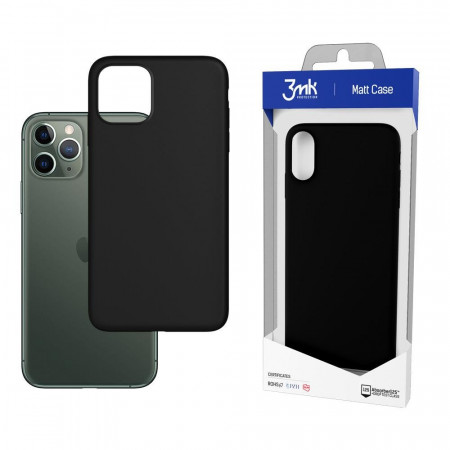 Матиран гръб 3mk Matt - iPhone 12 / 12 Pro черен