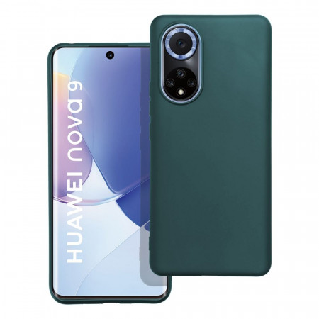 Матов силиконов гръб MATT - Huawei Nova 9 / Honor 50 тъмнозелен
