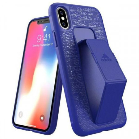 Оригинален гръб ADIDAS SP Grip - iPhone X / XS кралско синьо