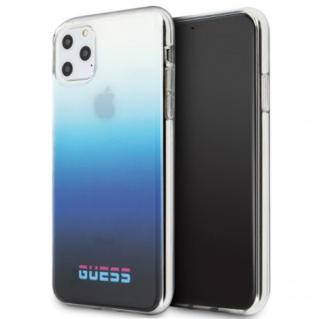 Оригинален гръб GUESS California - iPhone 11 Pro Max син