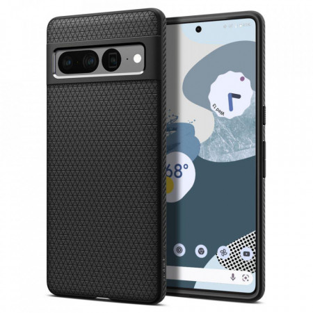 Оригинален гръб SPIGEN Liquid Air - Google Pixel 7 Pro черен