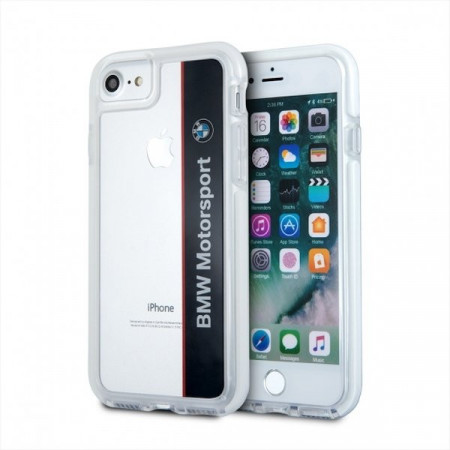 Оригинален противоударен гръб BMW ShockProof BMHCP7SPVNA - iPhone 7 / 8 / SE (2nd gen) / SE (3rd gen) прозрачен