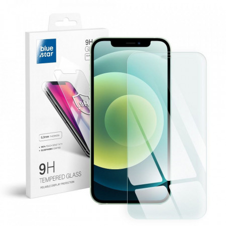 Плосък закален стъклен протектор BLUE STAR - iPhone 12 mini