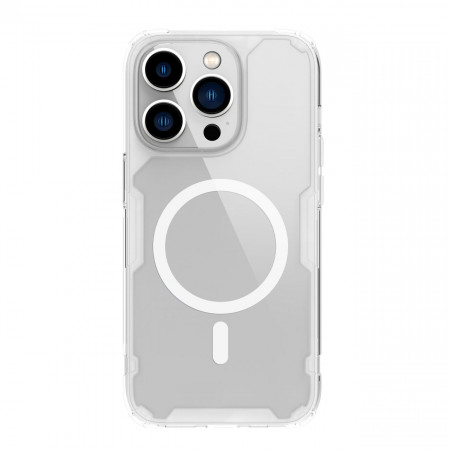 Подсилен гръб NILLKIN Nature Pro MagSafe - iPhone 15 Pro Max бял