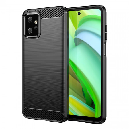 Силиконов гръб Carbon - Moto g power 2023 черен