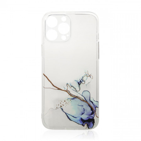 Силиконов гръб Marble - Xiaomi Redmi Note 11 / 11S син