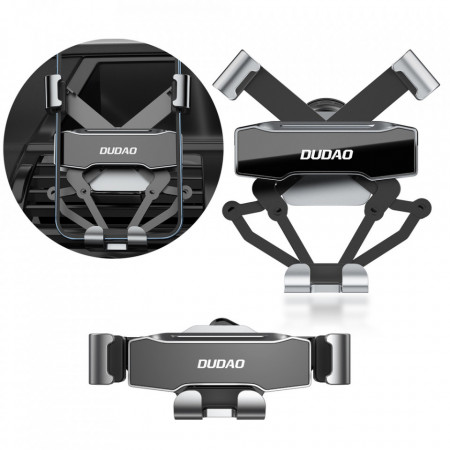 Стойка за телефон за вентилационен отвор DUDAO Gravity (F11Pro) черна