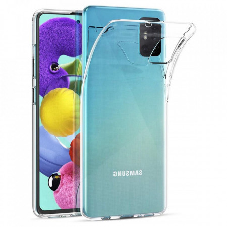 Тънък силиконов гръб 0.5mm - Samsung Galaxy A51 5G прозрачен