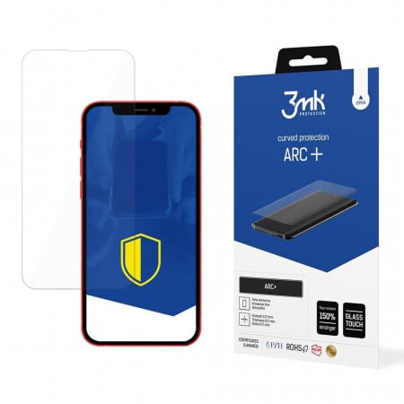 Ултратънък гъвкав протектор с пълно покритие 3mk ARC+ - iPhone 13 / 13 Pro / 14