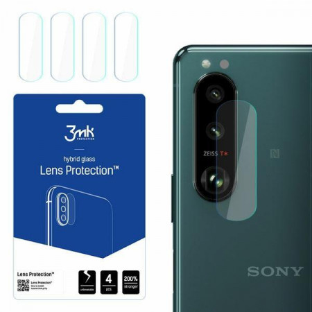 4 бр. гъвкав протектор за камера 3mk Lens Protection - Sony Xperia 1 III