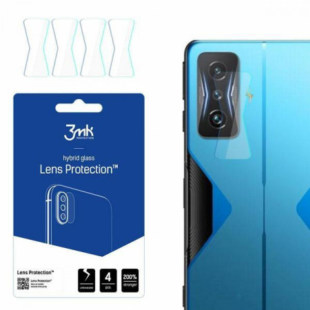 4 бр. гъвкав протектор за камера 3mk Lens Protection - Xiaomi Poco F4 GT / Redmi K50 Gaming