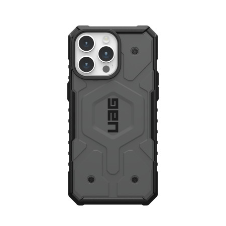 Армиран гръб UAG Pathfinder MagSafe - iPhone 15 Pro Max silver