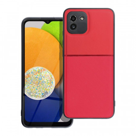 Гръб FORCELL Noble - Samsung Galaxy A03 червен
