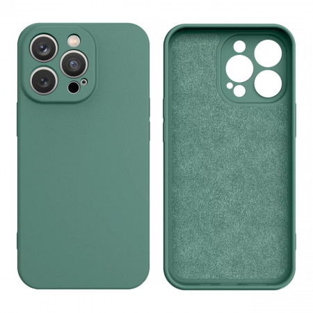 Гръб Silicone - Xiaomi Redmi Note 11 Pro 5G / 11 Pro / 11E Pro зелен