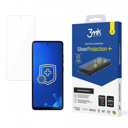 Гъвкав протектор с антимикробно покритие 3mk Silver Protection+ - Moto g34 5G