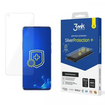 Гъвкав протектор с антимикробно покритие 3mk Silver Protection+ - OnePlus 9