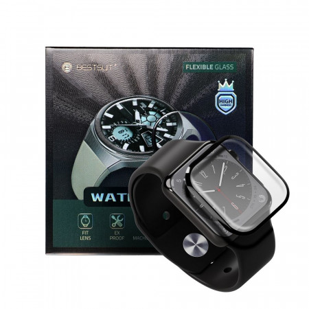 Закален стъклен протектор Flexible Nano Glass 9H - Apple Watch 44mm Series 6 прозрачен