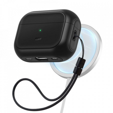 Калъф за слушалки ESR Orbit Halolock MagSafe - AirPods Pro 1 / 2 черен