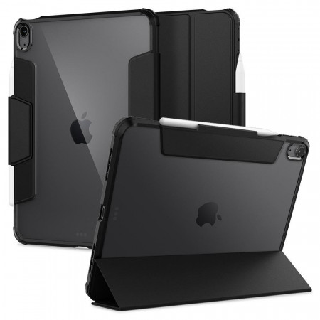 Калъф тип книга с място за стилус и подсилени ръбове SPIGEN Ultra Hybrid Pro - iPad Air 10.9" (4th gen 2020) / (5th gen 2022) черен