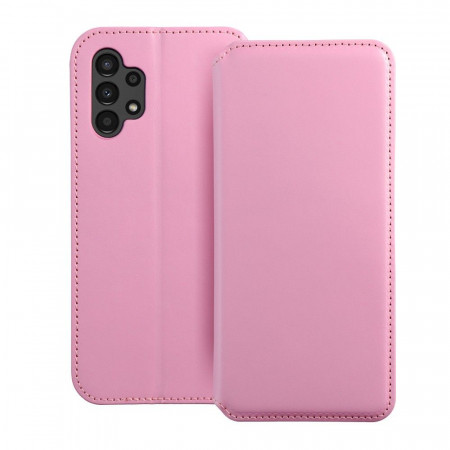 Калъф тип книга Dual Pocket - Samsung Galaxy A13 светлорозов
