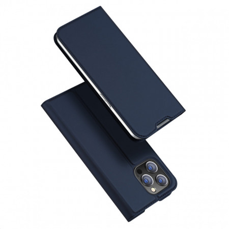 Калъф тип книга DUX DUCIS Skin Pro - iPhone 14 Pro Max син