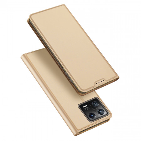 Калъф тип книга DUX DUCIS Skin Pro - Xiaomi 13 златист