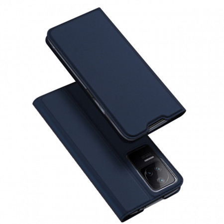 Калъф тип книга DUX DUCIS Skin Pro - Xiaomi Poco F4 син