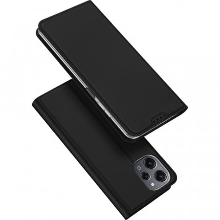 Калъф тип книга DUX DUCIS Skin Pro - Xiaomi Poco M6 Pro / Redmi 12 / Redmi Note 12R черен