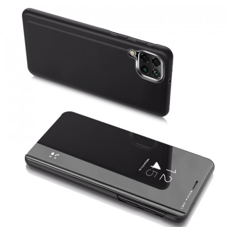 Огледален калъф тип книга Clear View - Samsung Galaxy A22 черен