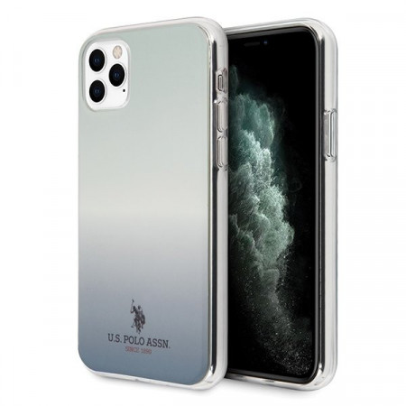 Оригинален гръб US POLO Gradient USHCN65TRDGLB - iPhone 11 Pro Max син
