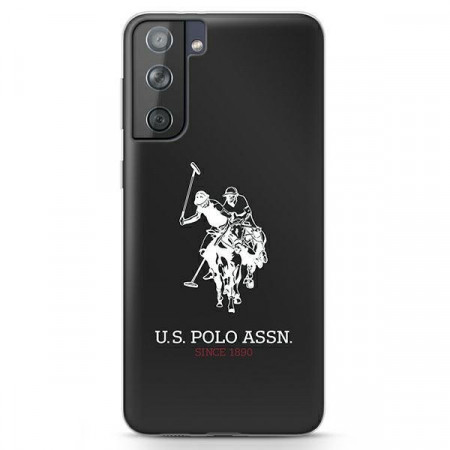 Оригинален гръб US POLO USHCS21MTPUHRBK - Samsung Galaxy S21+ 5G черен