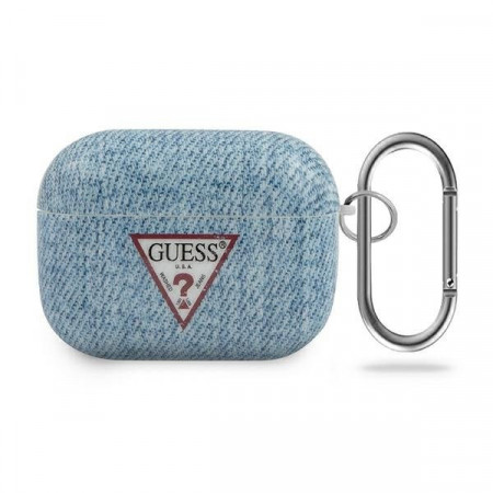 Оригинален калъф за слушалки GUESS Jeans GUACAPTPUJULLB - AirPods Pro син