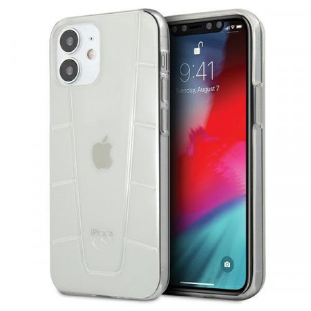 Оригинален твърд гръб MERCEDES Clear MEHCP12SCLCT - iPhone 12 mini прозрачен