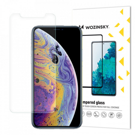 Плосък закален стъклен протектор 9H WOZINSKY - iPhone XS Max / 11 Pro Max