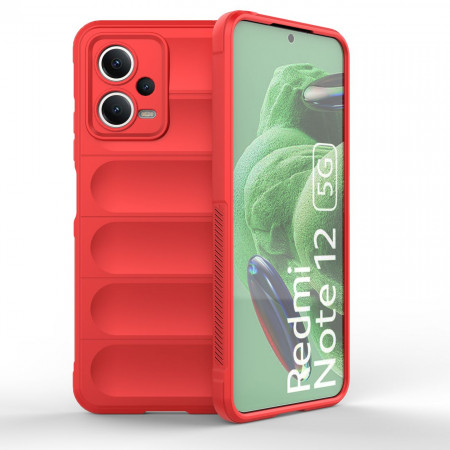 Подсилен гъвкав гръб Magic Shield - Xiaomi Poco X5 / Redmi Note 12 5G Red