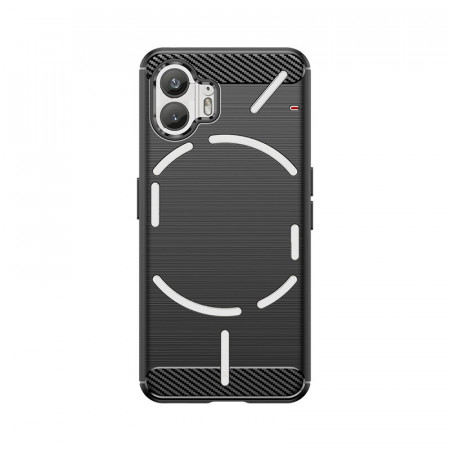 Силиконов гръб Carbon - Nothing Phone 2 черен