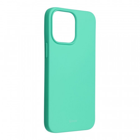 Силиконов гръб Roar Colorful Jelly - iPhone 14 Pro Max мента