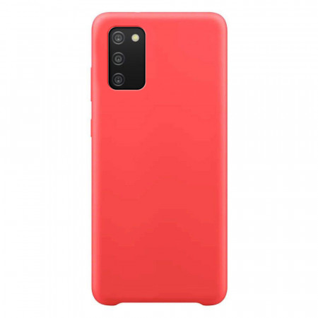 Силиконов гръб Soft Flexible Rubber - Samsung Galaxy A03s червен